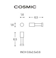 MEDIDAS COLGADOR LOGIC COSMIC